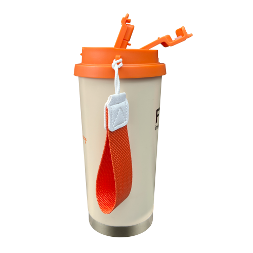 LY GIỮ NHIỆT CAM TRẮNG